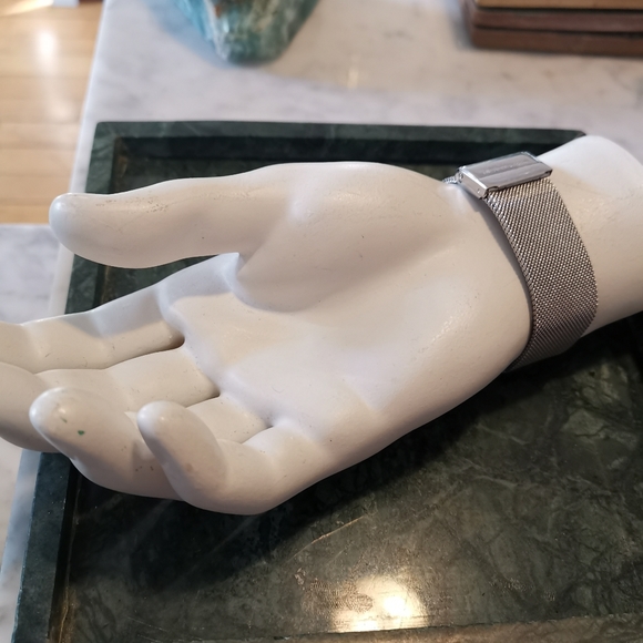 Michael Kors Slim Runway Men's Watch Silver & Gold - Picture 8 of 12